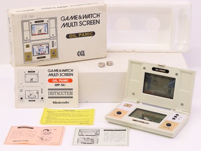 Lot 922 - Nintendo Game & Watch 'Oil Panic' (OP-51)...
