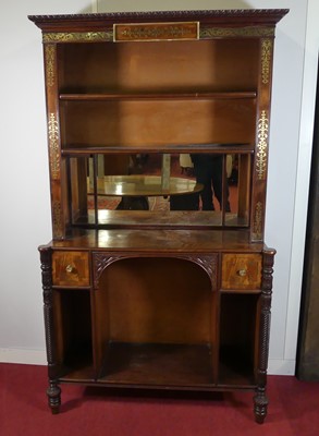 Lot 2472 - A Regency mahogany and rosewood crossbanded...
