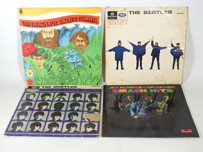 Lot 1144 - A collection of LP's to include The Rolling...