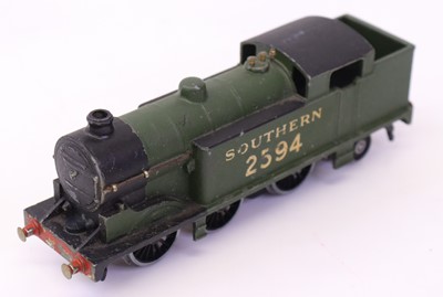 Lot 530 - Hornby Dublo pre war believed repainted...