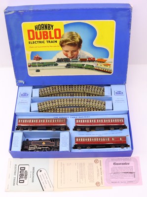 Lot 300 - Hornby Dublo 3-rail EDP13 2-6-4 tank passenger...