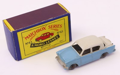 Lot 814 - Matchbox Moko Lesney No.43 Hillman Minx in...