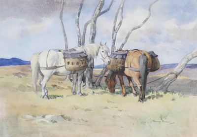 Lot 1003 - John Murray Thomson (1885-1974) - Heavy Horses...