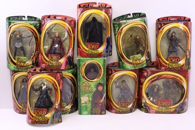 Lot 476 - Toy Biz Lord Of The Rings collection of boxed...