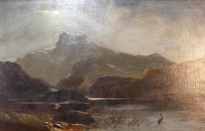 Lot 1007 - 19th century British school - Mountain...
