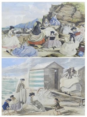Lot 1015 - Pair of Thomas Agnew colour mezzotints - Scene...