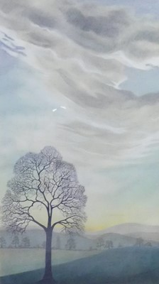 Lot 1028 - Veronica Cameron - Landscape at Sunrise,...