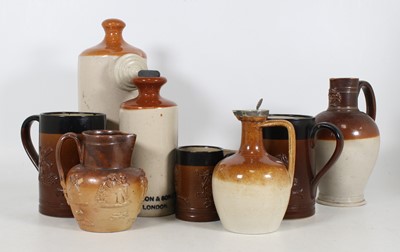 Lot 57 - A collection of stoneware, to include a...