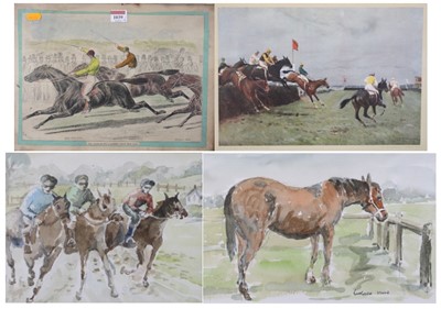 Lot 1039 - J Sturress - The Goodwood Cup - a Hundred...