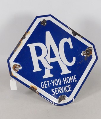 Lot 67 - A reproduction enamel on metal advertising...