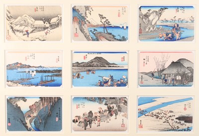 Lot 1059 - After Utagawa Hiroshige - The Fifty-Three...
