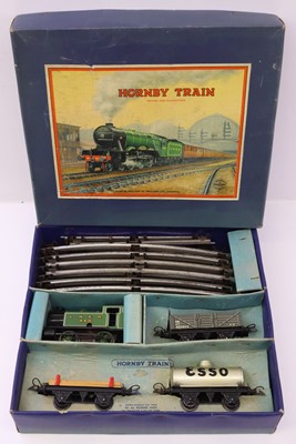 Lot 85 - 1947-54 Hornby 0-gauge clockwork No.201 LMS...