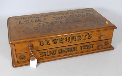 Lot 103 - A reproduction light oak table top...