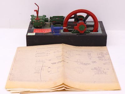 Lot 4 - R.P.D. Frost-designed live steam horizontal...