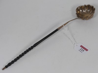 Lot 225 - A 19th century continental white metal toddy...