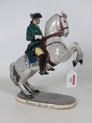 Lot 152 - A German porcelain figure 'Hanover...