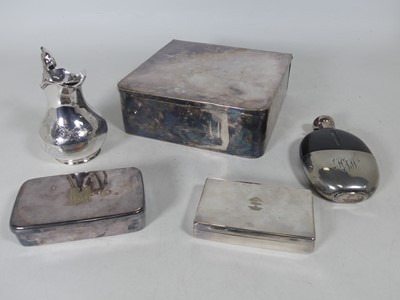 Lot 175 - A collection of silver plated wares, to...