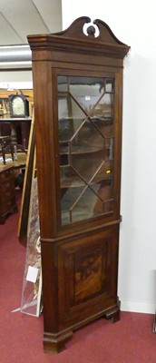 Lot 1163 - An early 20th century mahogany and flame...