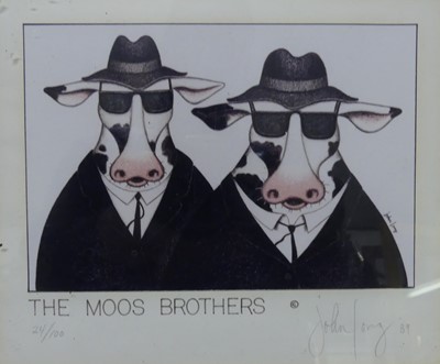Lot 1091 - John Carroll Long (American b.1950) - The Moos...