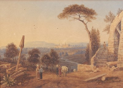 Lot 1062 - John Padgett - Travellers in an extensive...