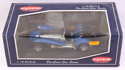 Lot 554 - Kyosho 1:18 scale diecast Catarham Super Seven,...