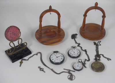Lot 356 - A group of pocket watches, to include an 18th...