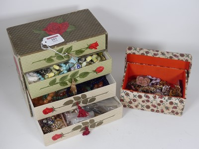 Lot 357 - A collection of costume jewellery, to include...