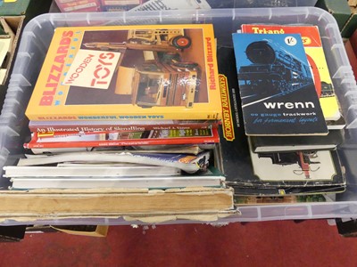 Lot 440 - A box of mixed railway interest catalogues,...