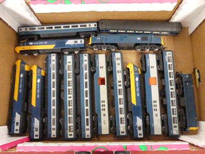 Lot 529 - One box of mainly Hornby and Lima Intercity...