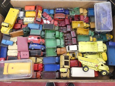 Lot 533 - One tray of mixed playworn and repainted Dinky...