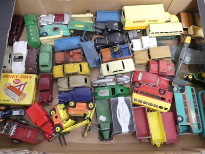 Lot 537 - One tray of boxed playworn and repainted Dinky...