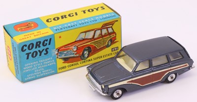 Lot 555 - Corgi Toys No. 491 Ford Consul Cortina Super...