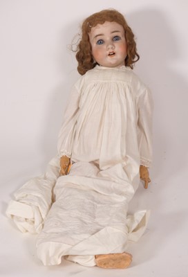 Lot 439 - An early 20th century Simon Halbig bisque...