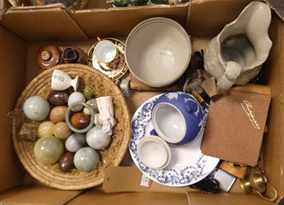 Lot 451 - A collection of items to include polished...