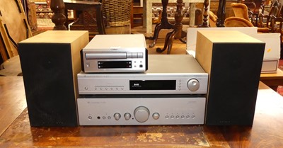 Lot 1280 - A music deck, to include; Yamaha Cambridge...