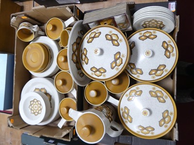 Lot 453 - A Palissy 1960s table service, comprising tea...