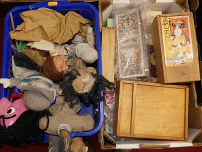 Lot 471 - A collection of toys and games, to include a...