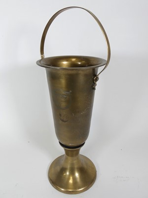Lot 472 - A reproduction metal wine cooler, h.46.5cm