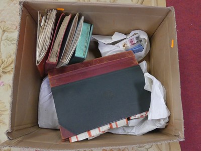 Lot 486 - A stamp album and contents, to include...