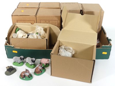 Lot 615 - A collection of composite figures of animals