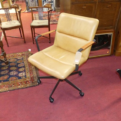 Lot 1309 - A West Elm "Cooper" contemporary anodised...