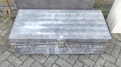 Lot 1384 - An early 20th century metal military...