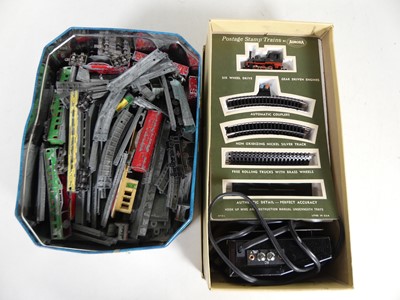 Lot 412 - An Aurora Postage Stamp train set, together...