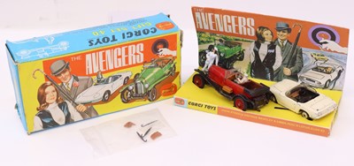 Lot 560 - Corgi Toys gift set No. 40 The Avengers...