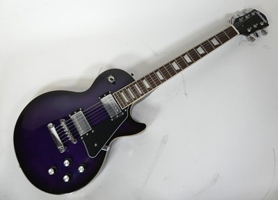 Lot 506 - A Benson six string elctric guitar, in purple...