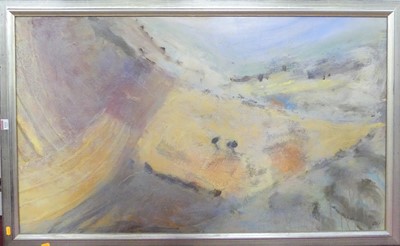Lot 1111 - Judy Willoughby - Tuscan landscape, oil,...