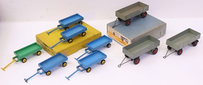 Lot 694 - Dinky Toys group of 2 boxes with diecasts to...