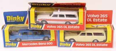 Lot 693 - Dinky Toys group of 3 diecasts to include;...