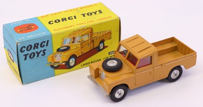 Lot 534 - Corgi Toys No.406, Land Rover 109 WB, brown...