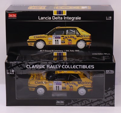 Lot 3 - Sunstar 1/18 scale RAC Rally 1989 Landseer...